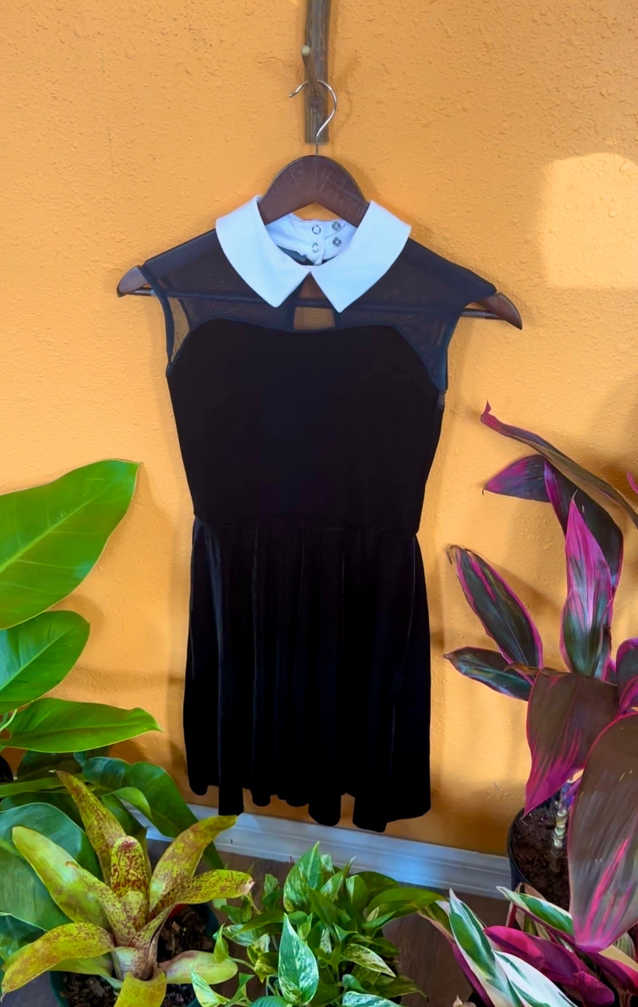 Wednesday Addams Inspired Dress (SMALL)