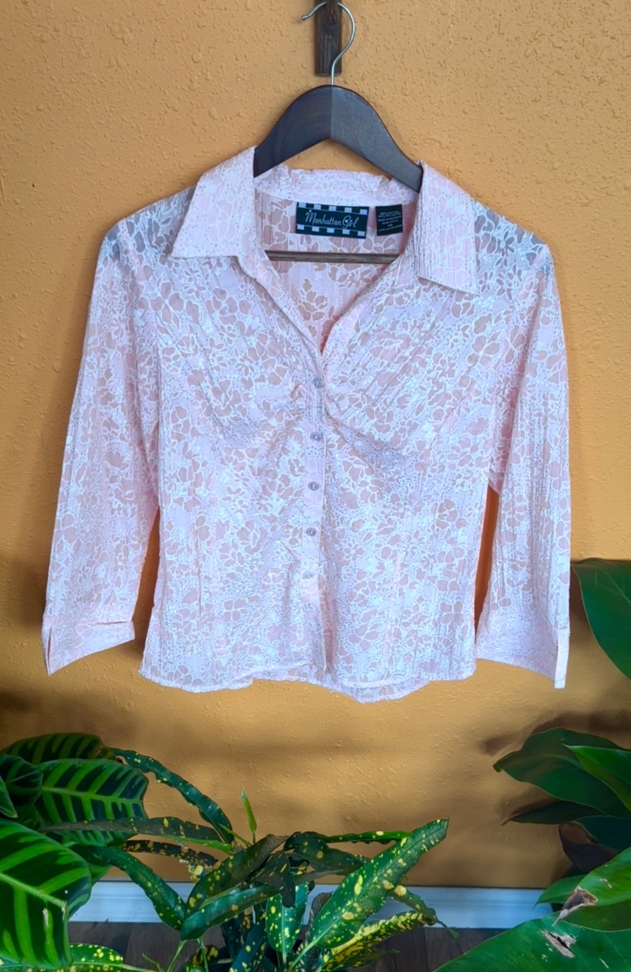 BABY PINK BLOUSE( MEDIUM)