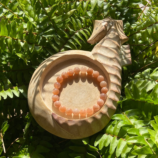 Flower Agate Bracelet