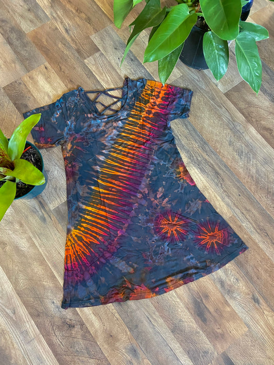 TIE DYE MINI DRESS