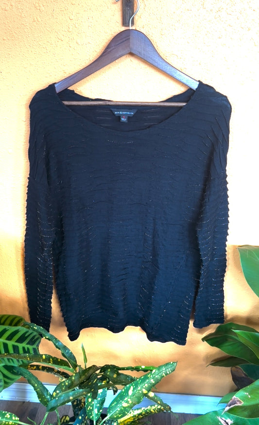 TEXTURED LONG SLEEVE ( MEDIUM)