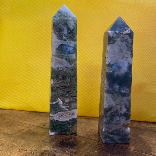 Moss Agate Towers