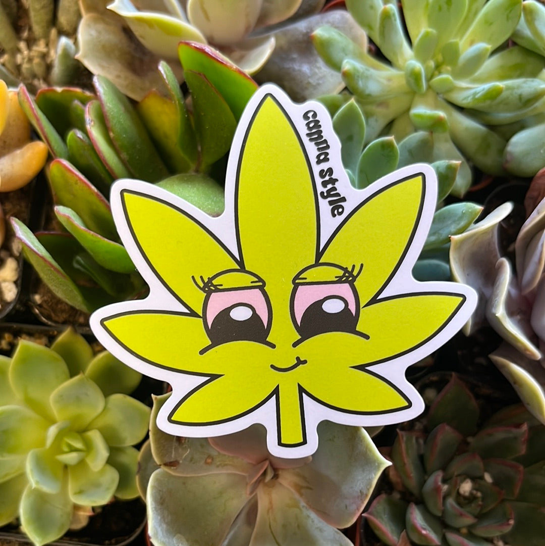 HEMP FLOWER STICKER