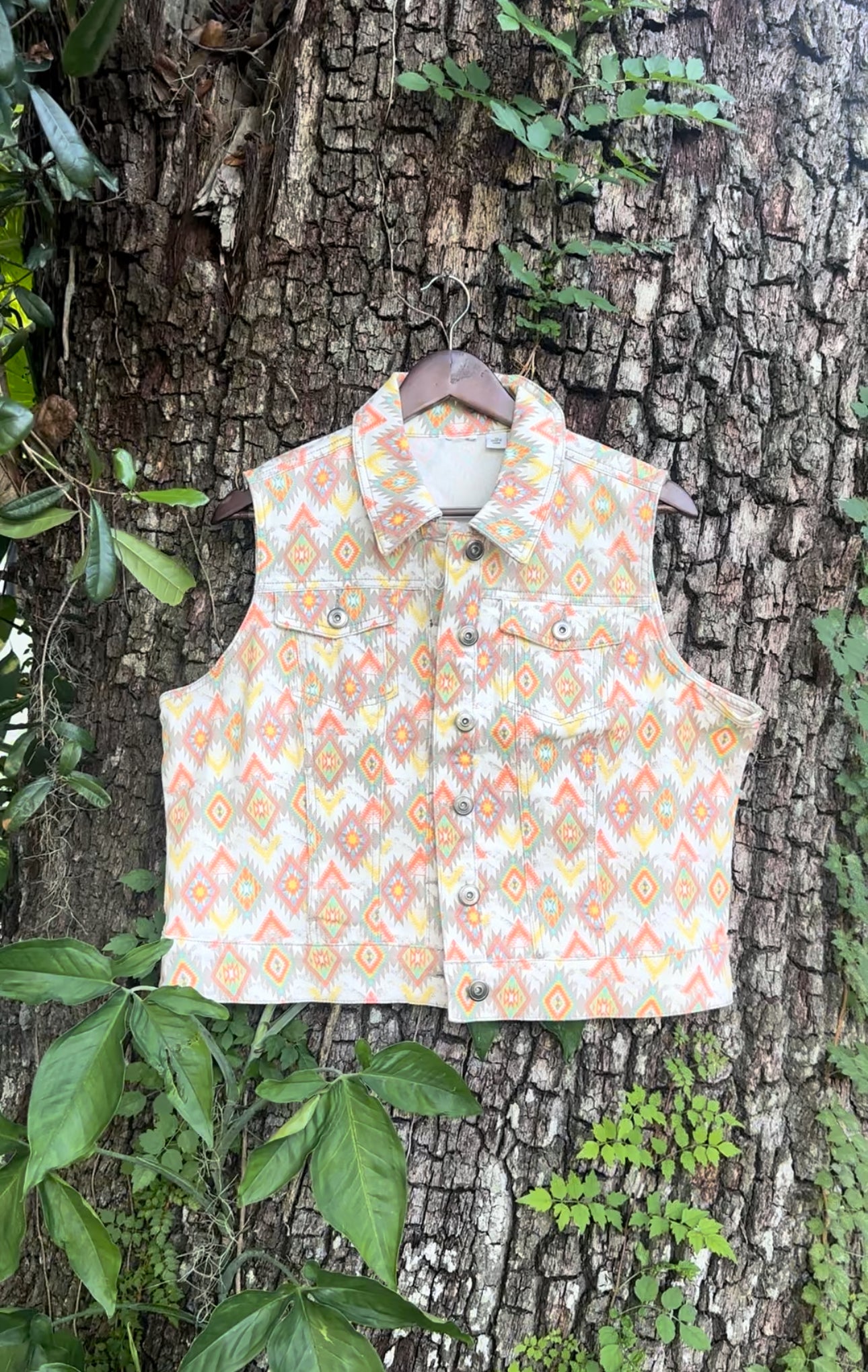 Aztec Jean Vest (Large/XL)