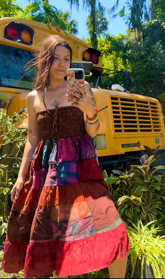 Patchwork Dress