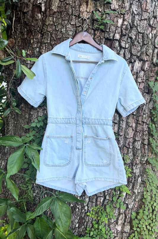 Jean Romper (XS-SMALL)