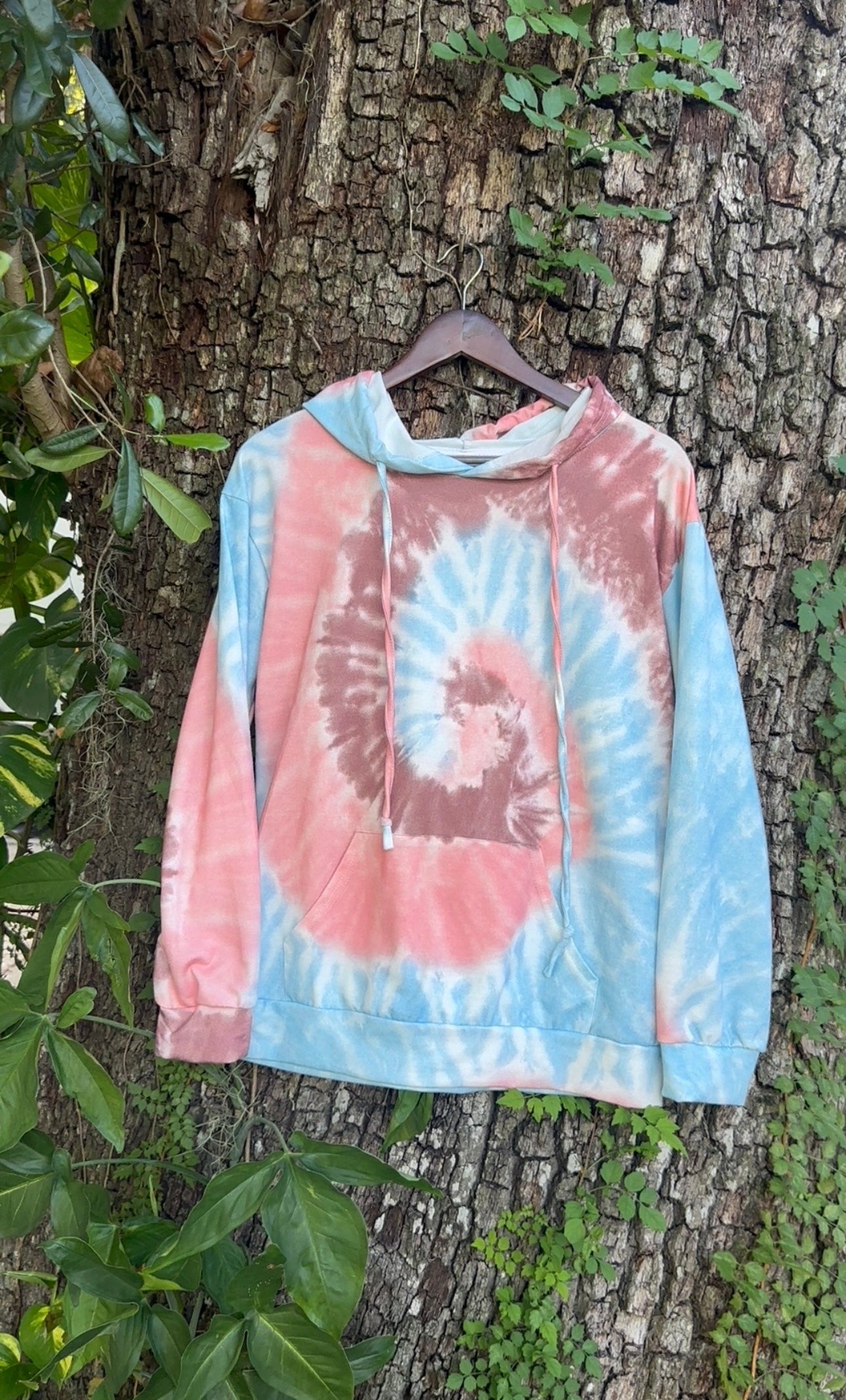 Pastel Tie Dye Sweatshirt (MEDIUM)