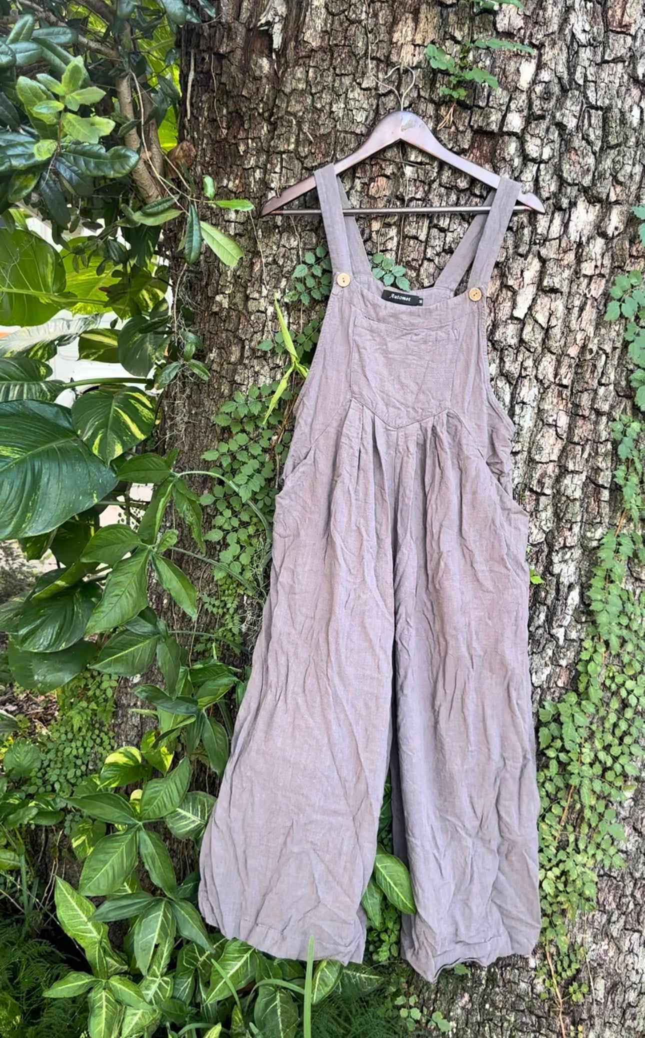 Light Brown Pantsuit Romper (MEDIUM)