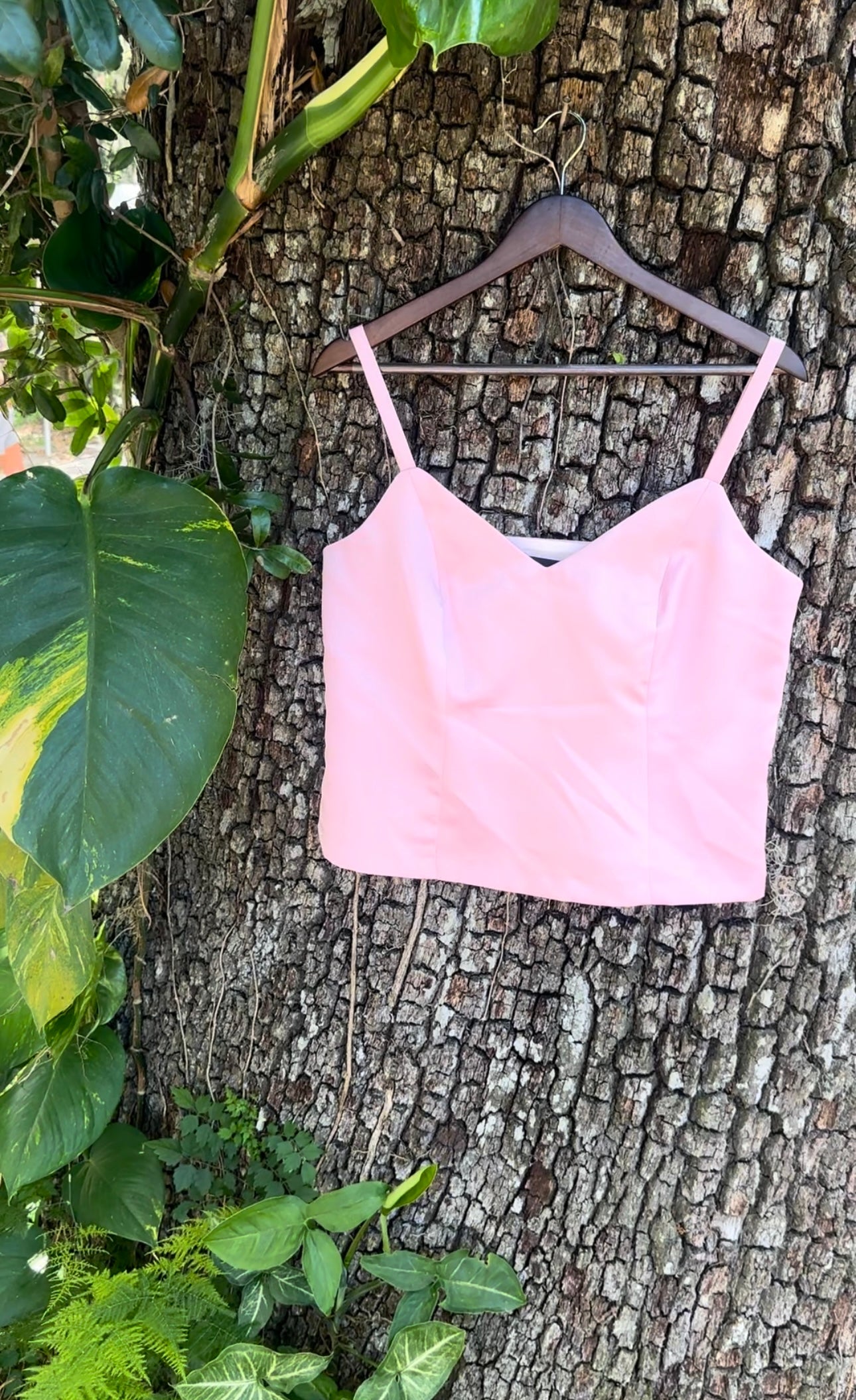 Silk Crop Top (LARGE/XL)