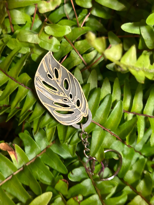 5 LEAF KEYCHAIN